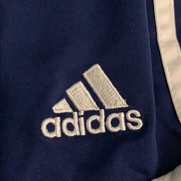 Navy adidas shorts - Picture 2 of 6